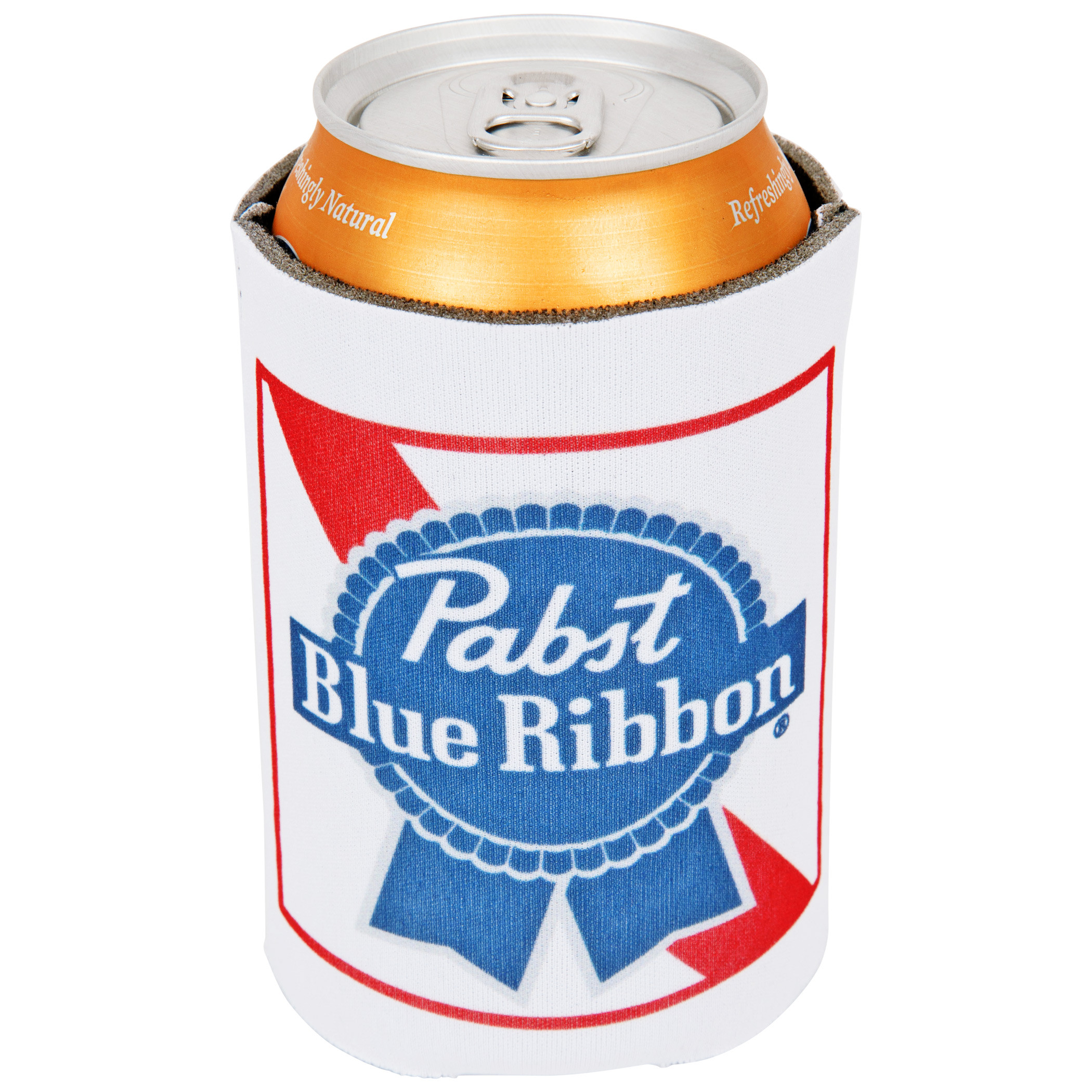 Pabst Blue Ribbon Classic Logo 12oz Insulated Can Cooler
